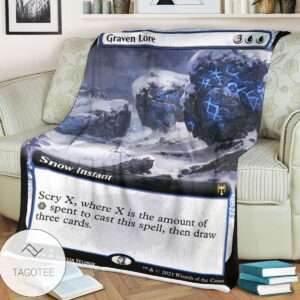 Khm 344 Graven Lore Mtg Game Magic The Gathering Blanket