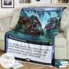 Khm 347 Reflections Of Littjara Mtg Game Magic The Gathering Blanket