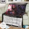 Khm 352 Dream Devourer Mtg Game Magic The Gathering Blanket