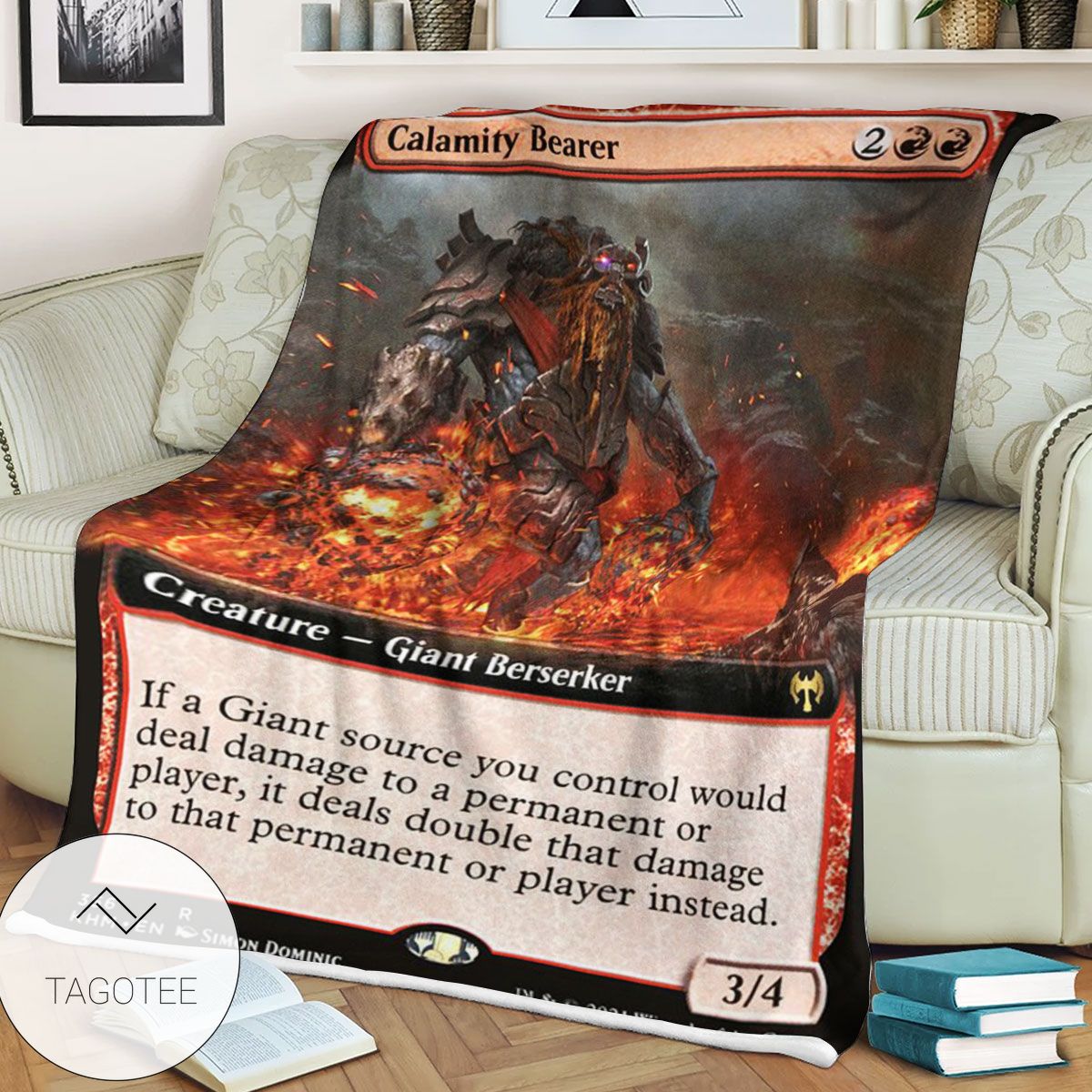 Khm 356 Calamity Bearer Mtg Game Magic The Gathering Blanket Khm 356 Calamity Bearer Mtg Game Magic The Gathering Blanket
