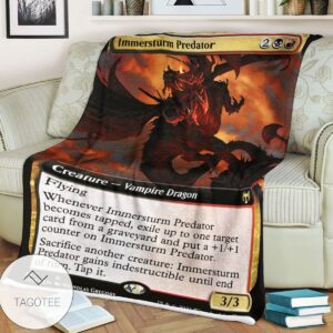 Khm 367 Immersturm Predator Mtg Game Magic The Gathering Blanket