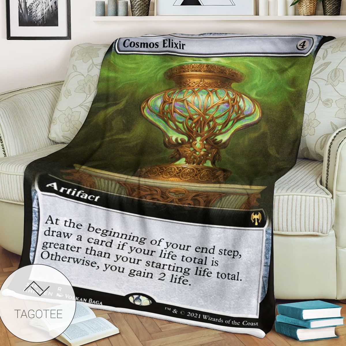 Khm 368 Cosmos Elixir Mtg Game Magic The Gathering Blanket Khm 368 Cosmos Elixir Mtg Game Magic The Gathering Blanket