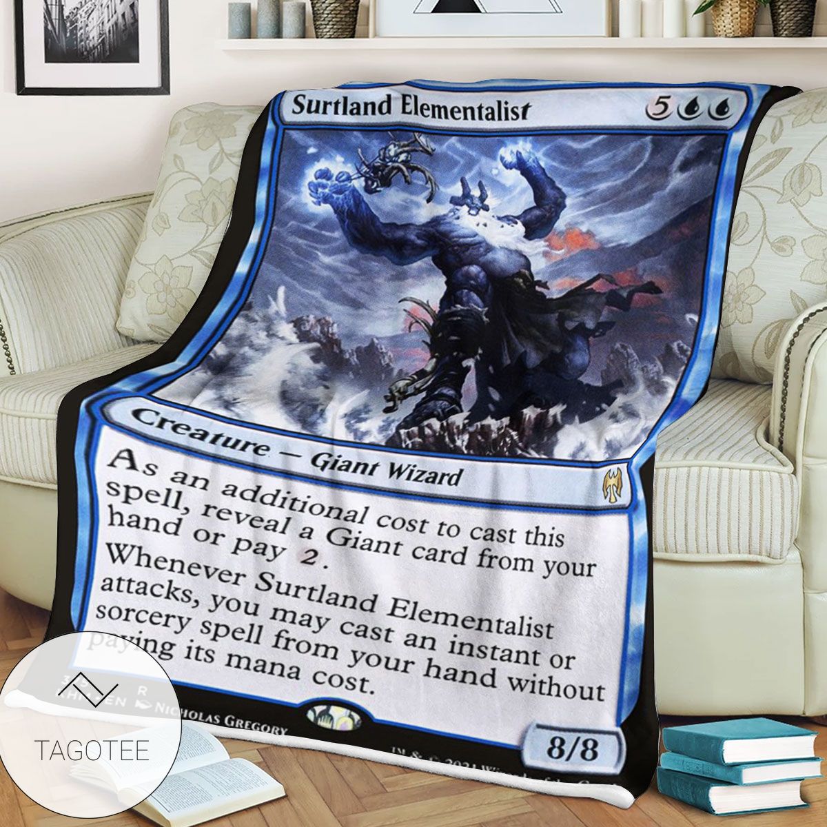 Khm 375 Surtland Elementalist Mtg Game Magic The Gathering Blanket Khm 375 Surtland Elementalist Mtg Game Magic The Gathering Blanket