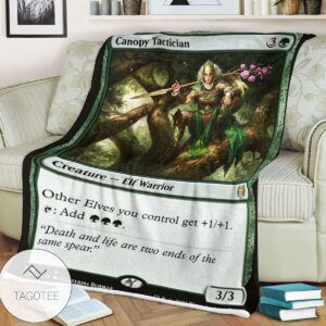 Khm 378 Canopy Tactician Mtg Game Magic The Gathering Blanket