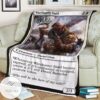 Khm 381 Warchanter Skald Mtg Game Magic The Gathering Blanket