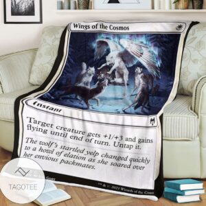 Khm 39 Wings Of The Cosmos Mtg Game Magic The Gathering Blanket