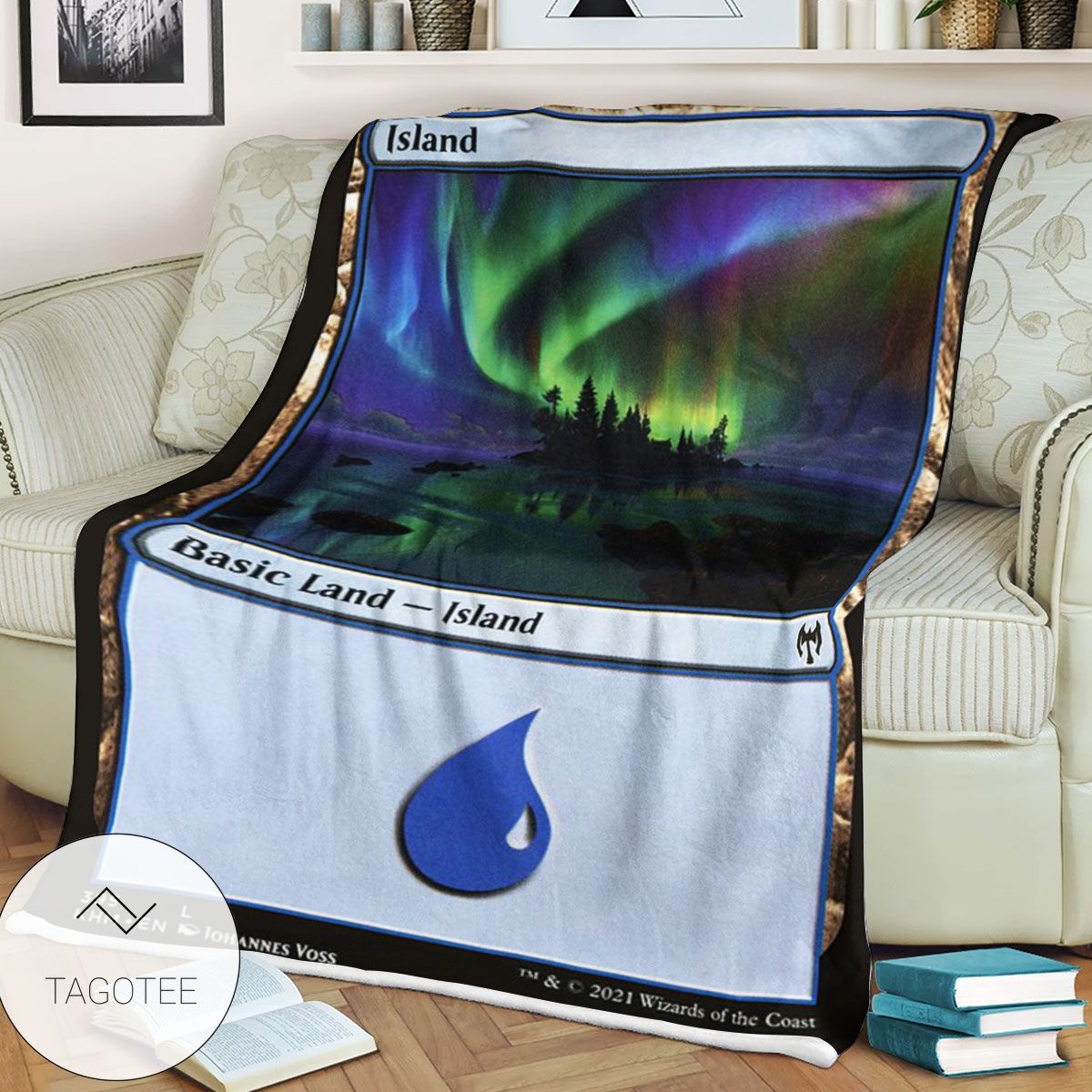 Khm 395 Island Mtg Game Magic The Gathering Blanket Khm 395 Island Mtg Game Magic The Gathering Blanket