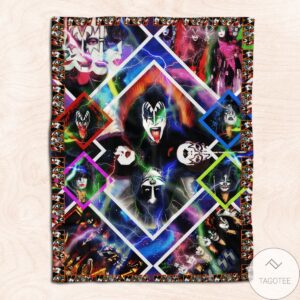 Kiss I Was Made For Lovin You Blanket
