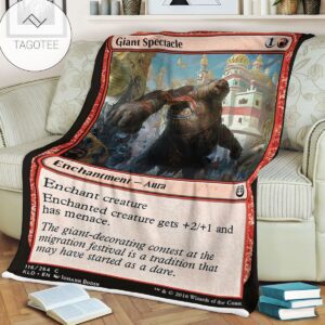Kld 116 Giant Spectacle Game Mtg Magic The Gathering Fleece Blanket