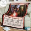 Kld 119 Incendiary Sabotage Game Mtg Magic The Gathering Fleece Blanket