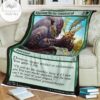 Kld 141 Appetite For The Unnatural Game Mtg Magic The Gathering Fleece Blanket