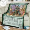 Kld 155 Fairgrounds Trumpeter Game Mtg Magic The Gathering Fleece Blanket