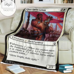 Kld 17 Glint Sleeve Artisan Game Mtg Magic The Gathering Fleece Blanket