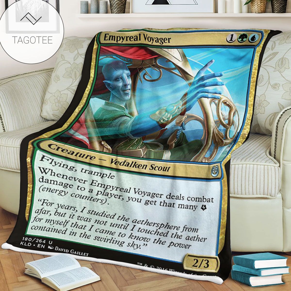 Kld 180 Empyreal Voyager Game Mtg Magic The Gathering Fleece Blanket Kld 180 Empyreal Voyager Game Mtg Magic The Gathering Fleece Blanket