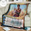 Kld 186 Saheeli Rai Game Mtg Magic The Gathering Fleece Blanket