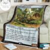 Kld 203 Cultivator S Caravan Game Mtg Magic The Gathering Fleece Blanket