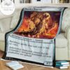 Kld 215 Foundry Inspector Game Mtg Magic The Gathering Fleece Blanket
