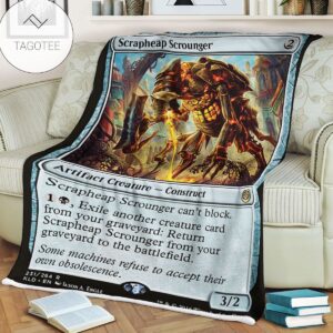 Kld 231 Scrapheap Scrounger Game Mtg Magic The Gathering Fleece Blanket