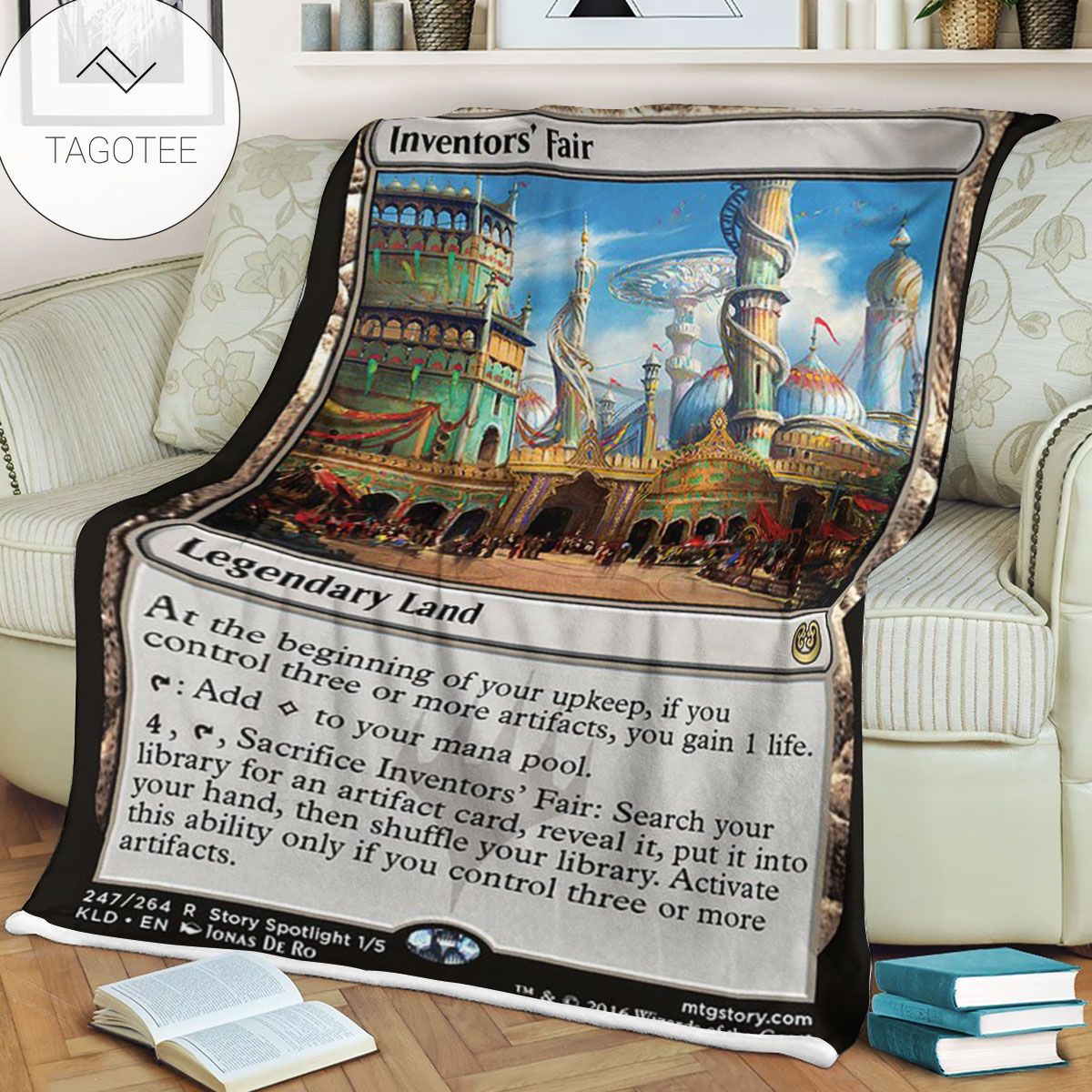 Kld 247 Inventors Fair Game Mtg Magic The Gathering Fleece Blanket Kld 247 Inventors Fair Game Mtg Magic The Gathering Fleece Blanket