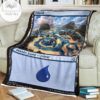 Kld 254 Island Game Mtg Magic The Gathering Fleece Blanket