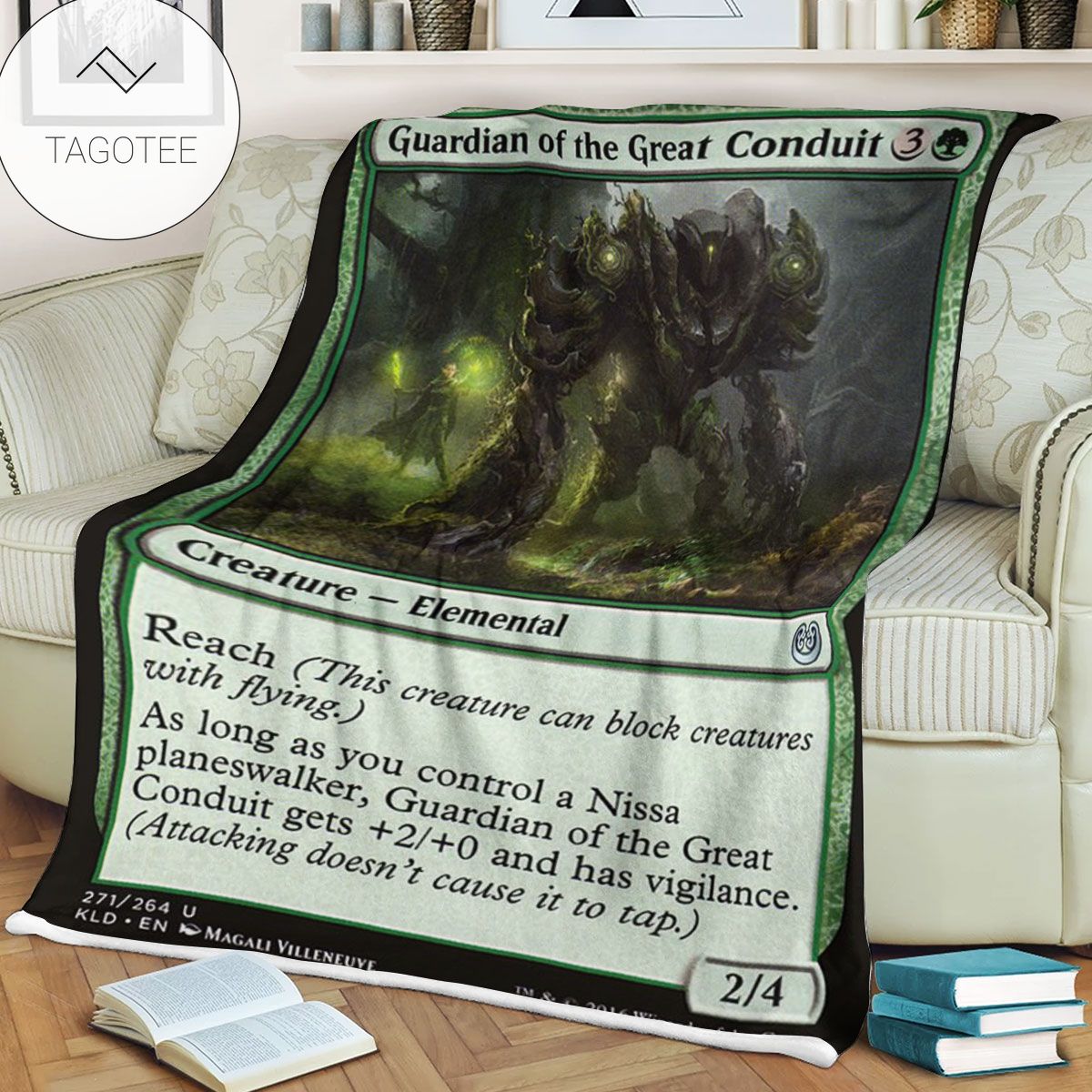 Kld 271 Guardian Of The Great Conduit Game Mtg Magic The Gathering Fleece Blanket Kld 271 Guardian Of The Great Conduit Game Mtg Magic The Gathering Fleece Blanket