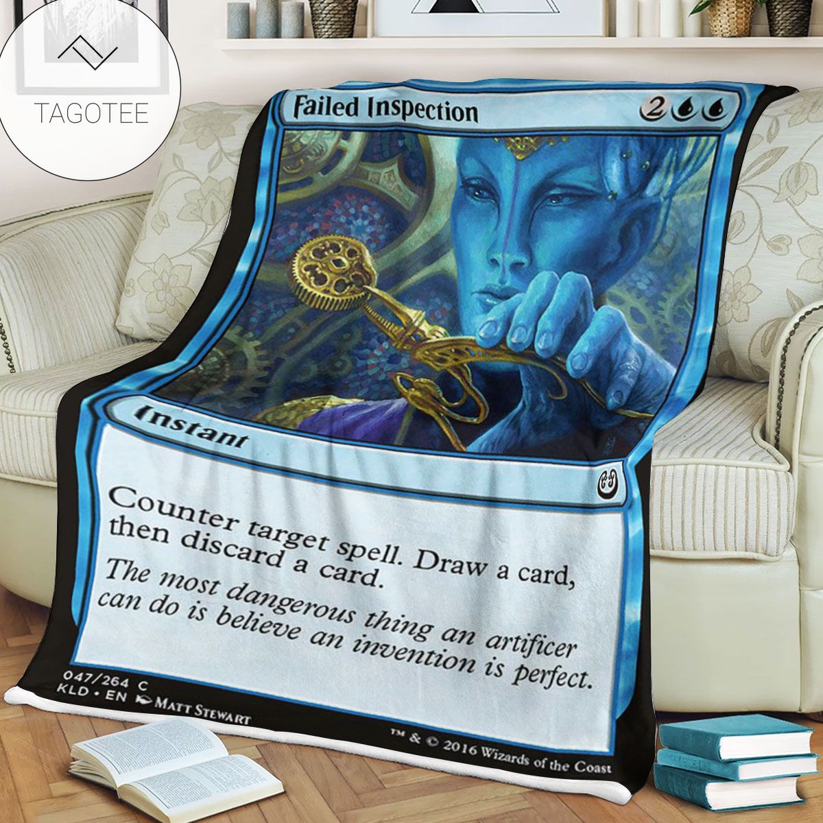 Kld 47 Failed Inspection Game Mtg Magic The Gathering Fleece Blanket Kld 47 Failed Inspection Game Mtg Magic The Gathering Fleece Blanket