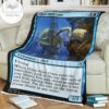 Kld 50 Glint Nest Crane Game Mtg Magic The Gathering Fleece Blanket