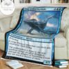 Kld 54 Long Finned Skywhale Game Mtg Magic The Gathering Fleece Blanket