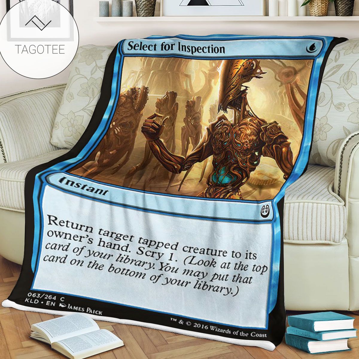 Kld 63 Select For Inspection Game Mtg Magic The Gathering Fleece Blanket Kld 63 Select For Inspection Game Mtg Magic The Gathering Fleece Blanket