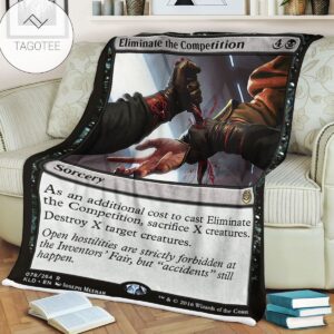 Kld 78 Eliminate The Competition Game Mtg Magic The Gathering Fleece Blanket