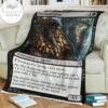 Kld 83 Fretwork Colony Game Mtg Magic The Gathering Fleece Blanket