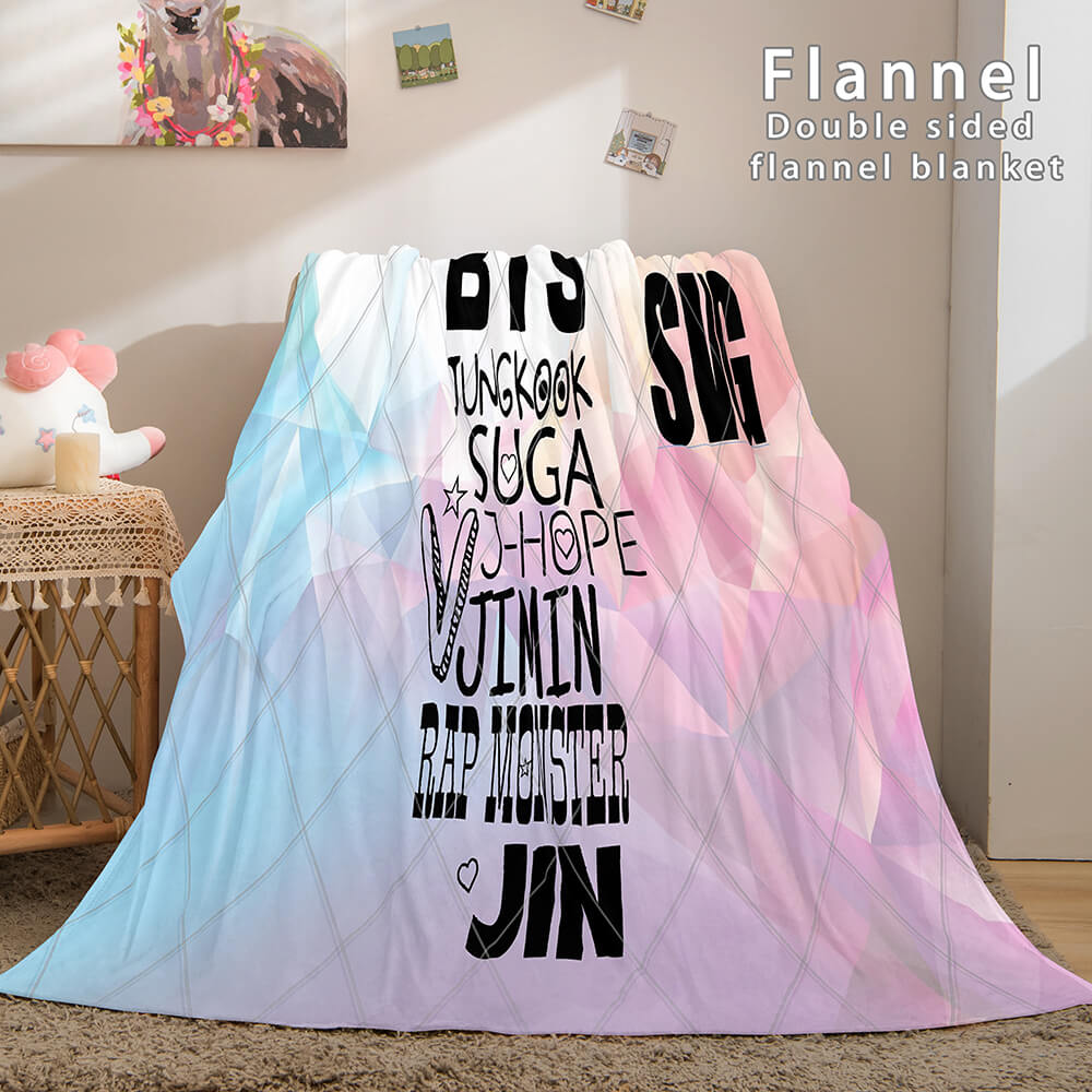 Kpop BTS Butter Bangtan Boys Cosplay Blanket 982 Kpop BTS Butter Bangtan Boys Cosplay Blanket 982