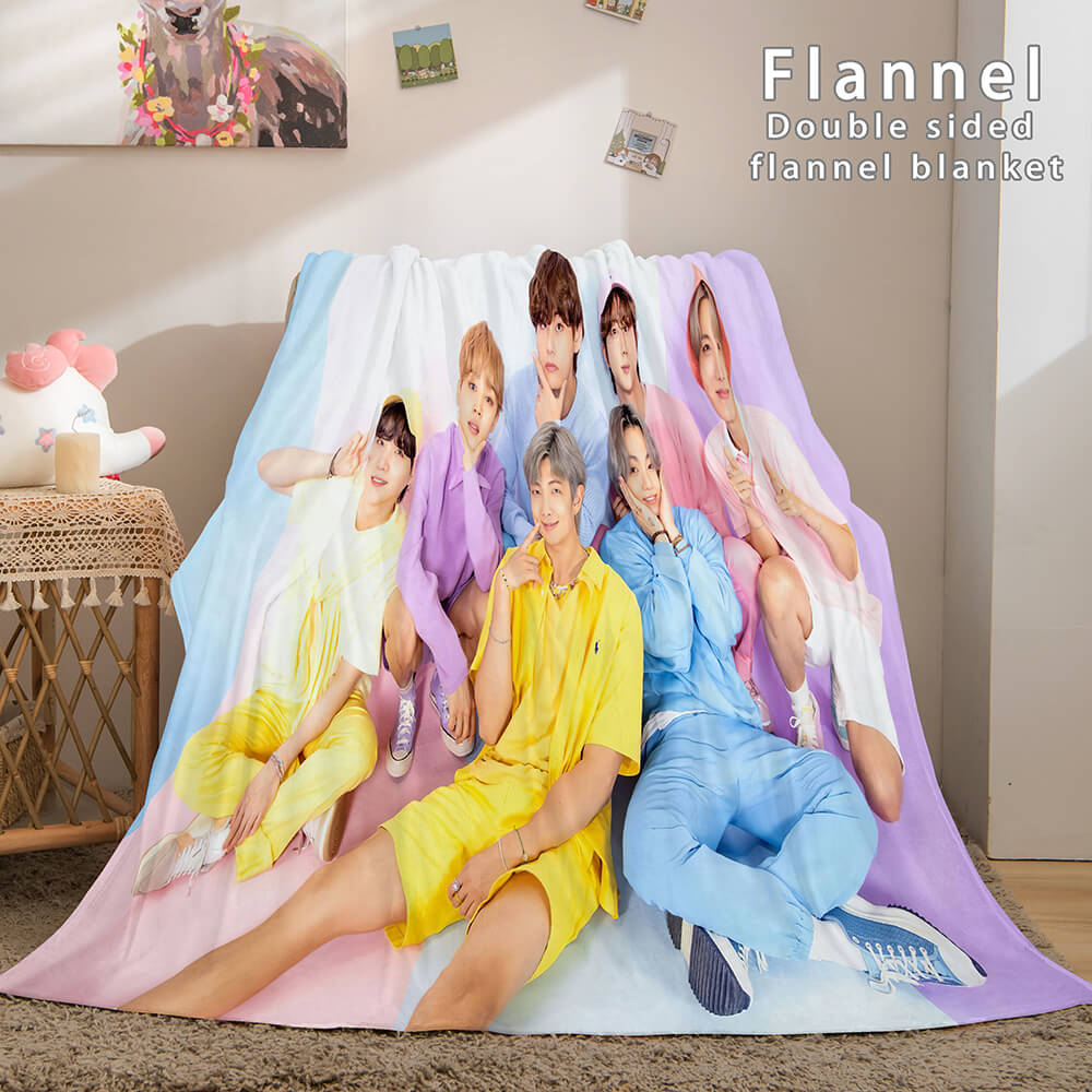 Kpop BTS Butter Bangtan Boys Cosplay Blanket 238 Kpop BTS Butter Bangtan Boys Cosplay Blanket 238