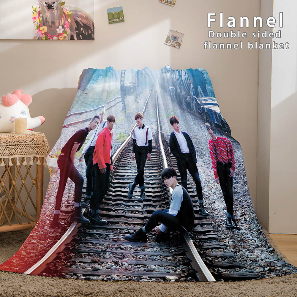 Kpop BTS Butter Bangtan Boys Cosplay Blanket 156 Kpop BTS Butter Bangtan Boys Cosplay Blanket 156