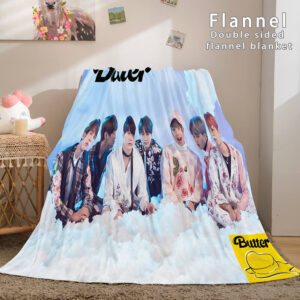 Kpop BTS Butter Bangtan Boys Cosplay Blanket 563