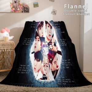 Kpop BTS Butter Bangtan Boys Cosplay Blanket 984