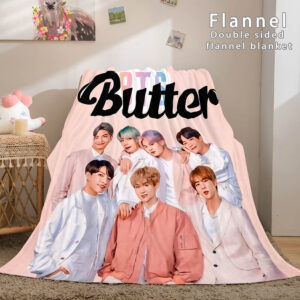 Kpop BTS Butter Bangtan Boys Cosplay Blanket 417