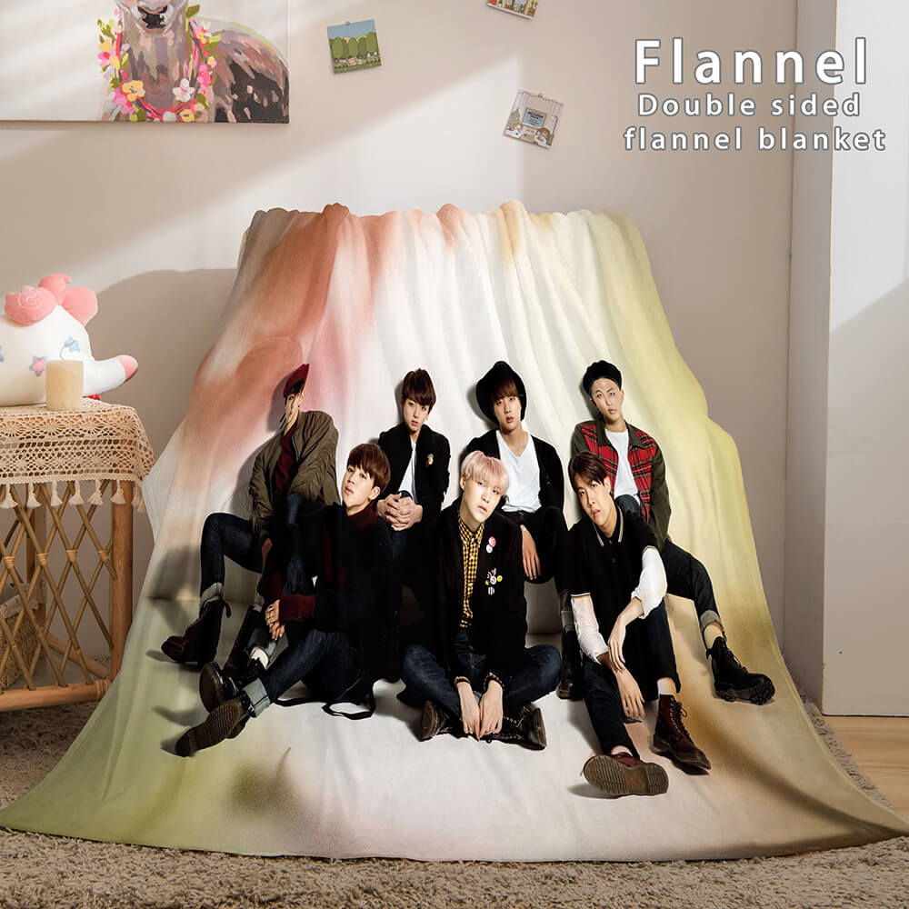 Kpop BTS Butter Bangtan Boys Cosplay Blanket 590 Kpop BTS Butter Bangtan Boys Cosplay Blanket 590