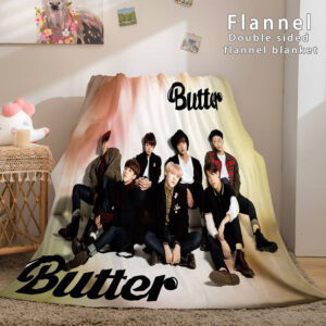 Kpop BTS Butter Bangtan Boys Cosplay Blanket 889