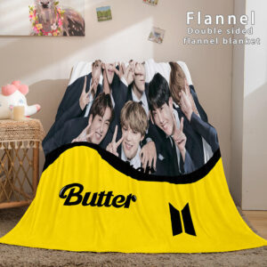 Kpop BTS Butter Bangtan Boys Cosplay Blanket 585