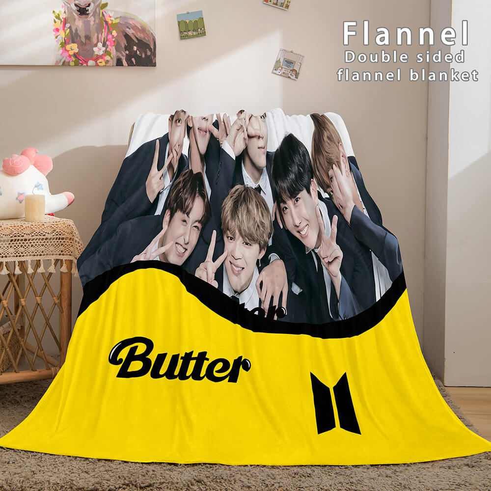Kpop BTS Butter Bangtan Boys Cosplay Blanket 585 Kpop BTS Butter Bangtan Boys Cosplay Blanket 585