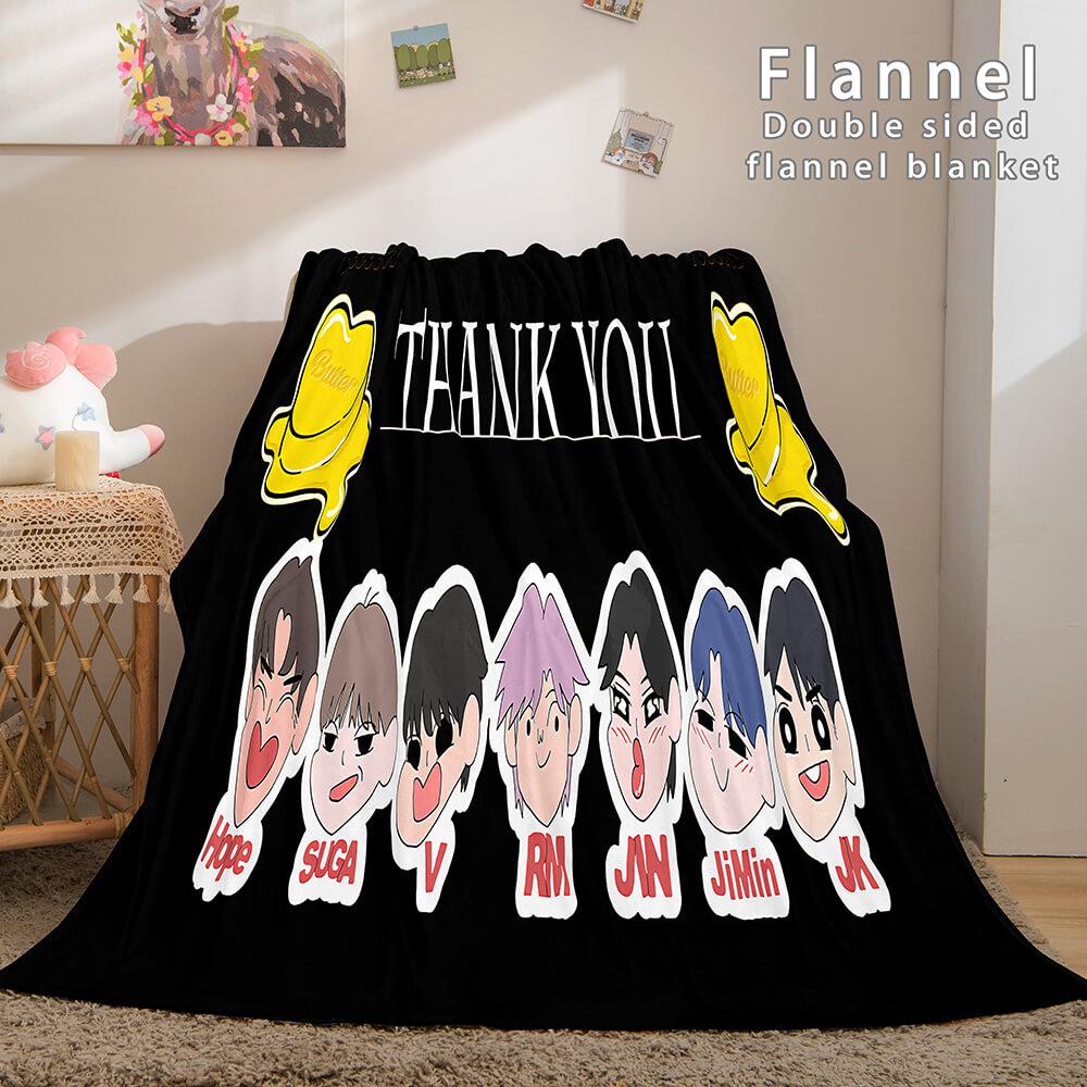 BTS Butter Bangtan Boys Blanket 293 BTS Butter Bangtan Boys Blanket 293