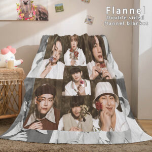 Kpop BTS Butter Bangtan Boys Cosplay Blanket 498