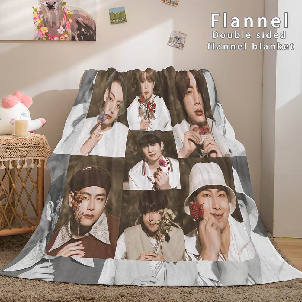 BTS Butter Bangtan Boys Blanket 203 BTS Butter Bangtan Boys Blanket 203