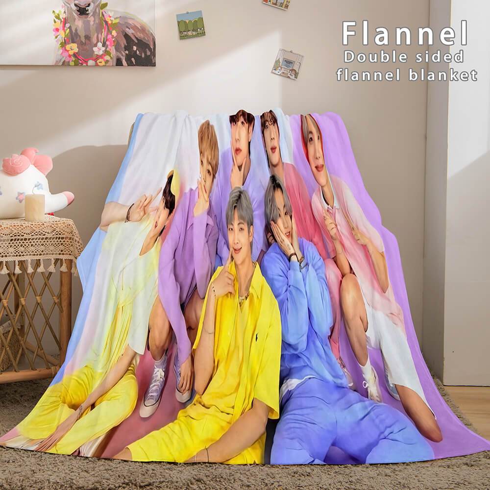 BTS Butter Bangtan Boys Blanket 499 BTS Butter Bangtan Boys Blanket 499