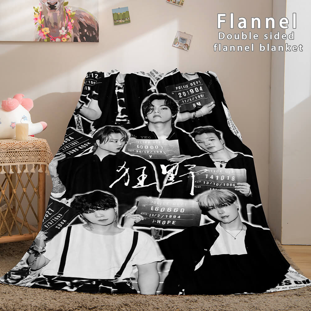 Kpop BTS Butter Bangtan Boys Cosplay Blanket 830 Kpop BTS Butter Bangtan Boys Cosplay Blanket 830