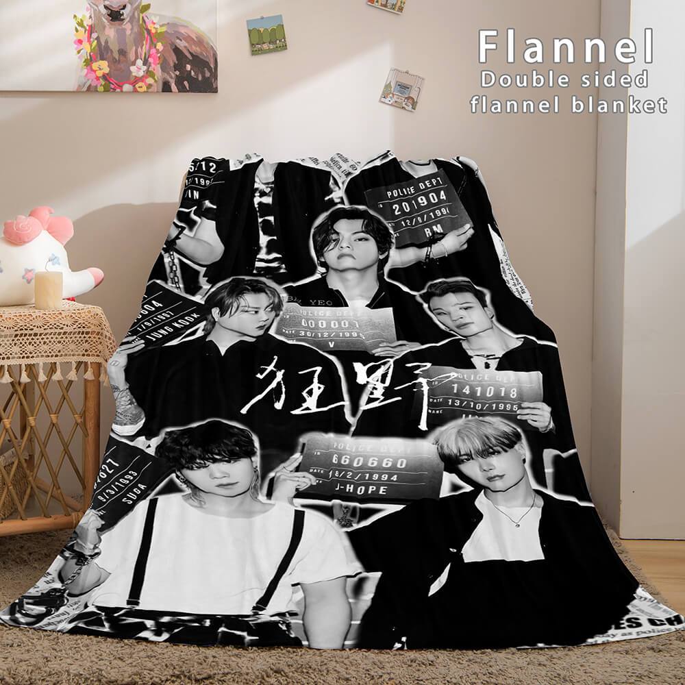 BTS Butter Bangtan Boys Blanket 343 BTS Butter Bangtan Boys Blanket 343