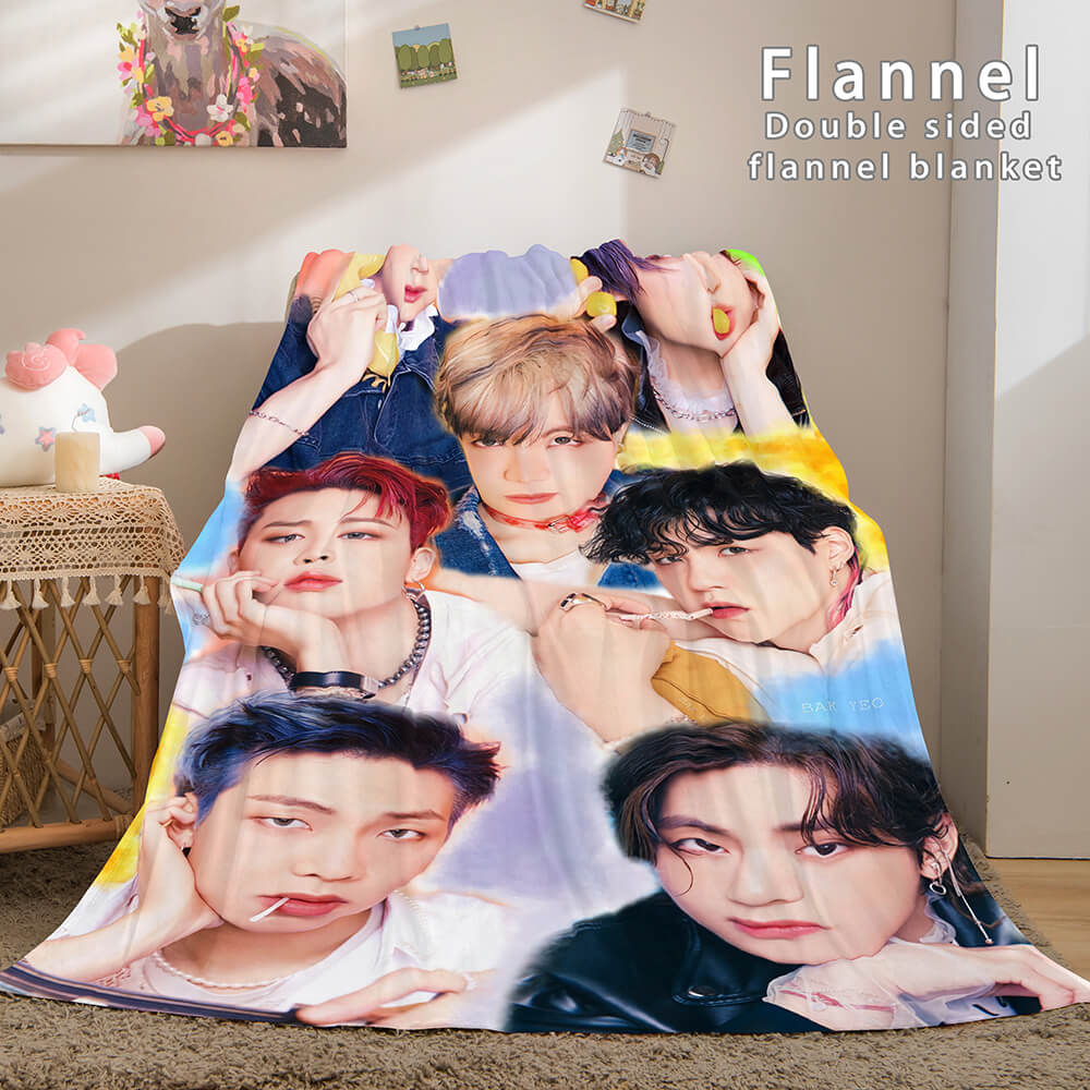 Kpop BTS Butter Bangtan Boys Cosplay Blanket 596 Kpop BTS Butter Bangtan Boys Cosplay Blanket 596