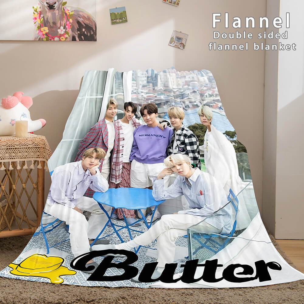 Kpop BTS Butter Blanket 212 Kpop BTS Butter Blanket 212
