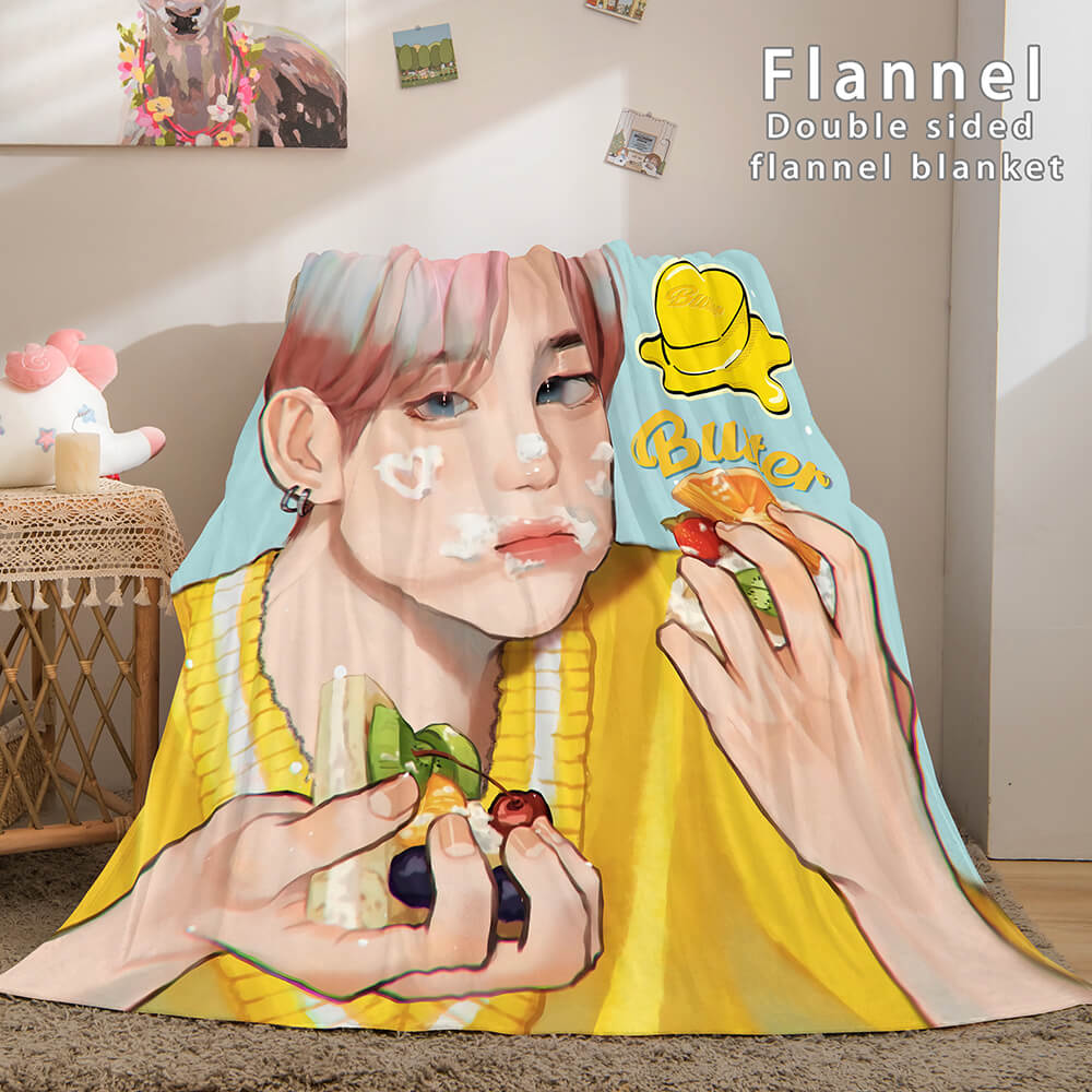 Kpop BTS Butter Cosplay Blanket 406 Kpop BTS Butter Cosplay Blanket 406